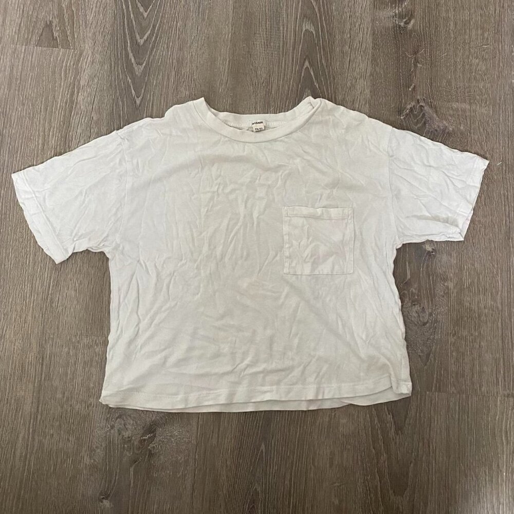 Garage White Basic Tee